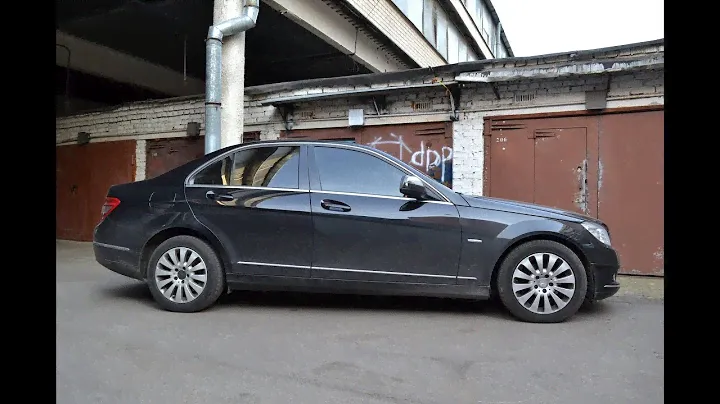 Перетяжка салона Mercedes Benz C Class W204