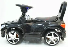 1TOY RIVERTOYS толокар Mercedes-Benz - черный каталка (толокар)