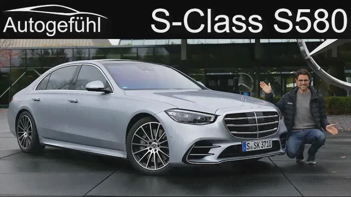 ПОЛНЫЙ ОБЗОР совершенно нового Mercedes S-Class AMG Line S580 V8 за рулем S-Klasse 2021 V223 (W223)
