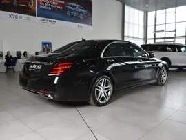 Черный Mercedes-Benz S-Класс, VI (W222, C217) Рестайлинг, 2018
