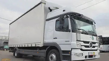 Продается Mercedes Atego 1229 шторный фургон из Германии