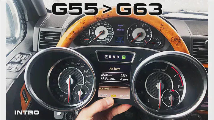 G55 AMG VLOG #3. Приборка G63, руль S63.