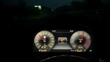 Мерседес E класс W213 E 300 разгон 0-100/Mersedes E 300 0-100