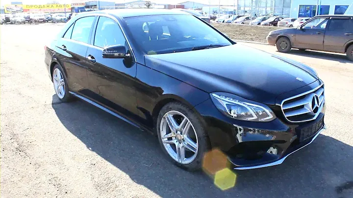 2013 Мерседес-Бенц E200 (W212). Обзор (интерьер, экстерьер, двигатель).