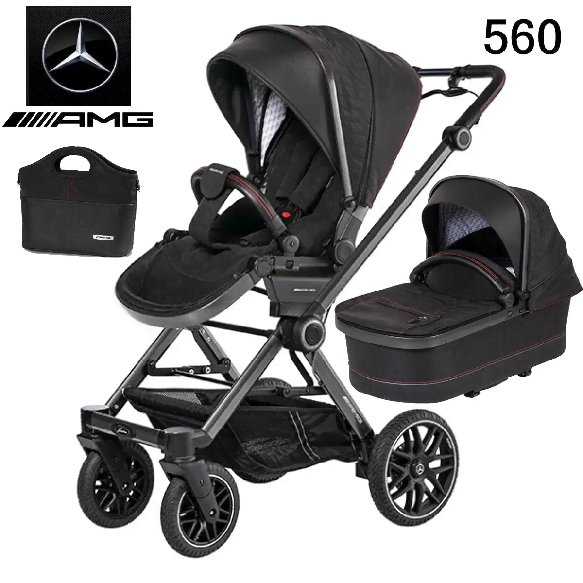 Коляска 2 в 1 Hartan AMG GT Mercedes-Benz Collection-0