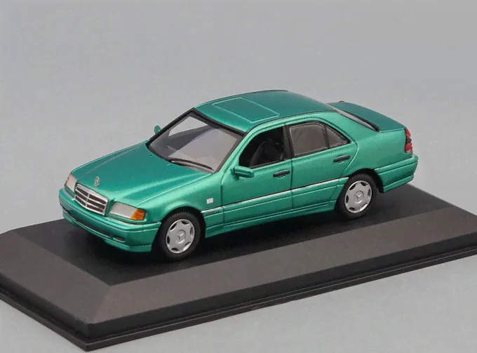 MERCEDES-BENZ C-Class (1997), green metallic-0