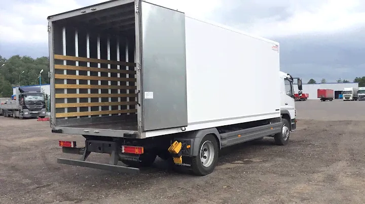 Промтоварный фургон на шасси Mercedes Benz Atego 1523L