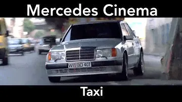Taxi - French action comedy. Dueling Mercedes-Benz 500E W124 Car Chase.