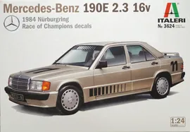 Сборная модель "Автомобиль Mercedes Benz 190E 2.3 16v" М 1/24