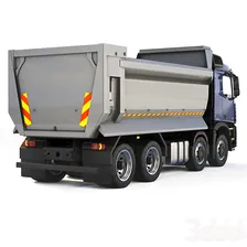 Mercedes-Benz Arocs 4142 tipper 2021 - Транспорт - 3D модель