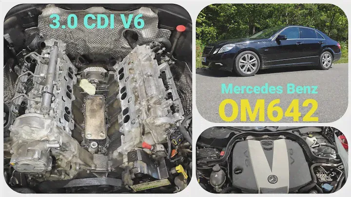E350 CDI OM642. Замена прокладок масляного теплообменника