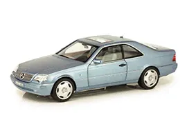 MERCEDES-BENZ CL600 C140(W140) 1996 ГОЛУБОЙ*
