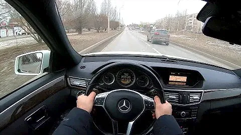2012 Mercedes-Benz E200 POV TEST DRIVE
