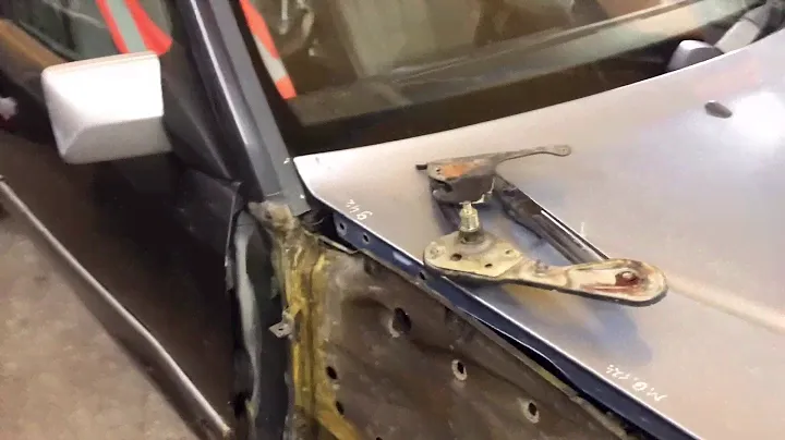 Регулировка зазоров капота Mercedes Benz w124