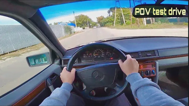 Mercedes-Benz W124 серии (E220) 1994 года, тест-драйв от первого лица