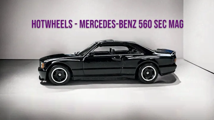 Hotwheels '89 Mercedes Benz 560 SEC AMG 1/64 4K